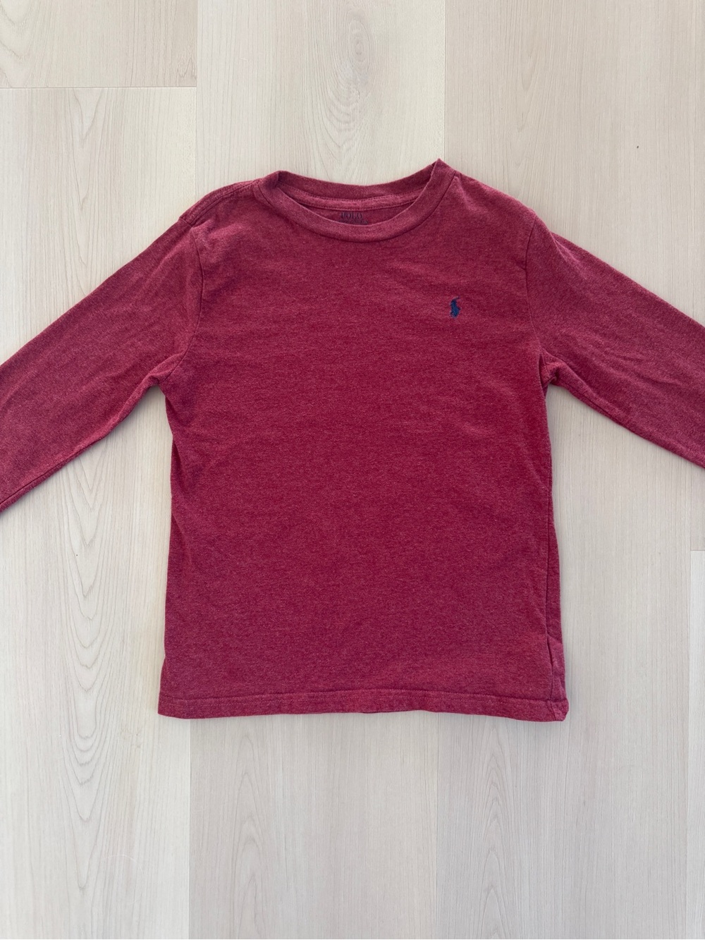 Polo by Ralph Lauren Kids Long-Sleeve Crew Tee - Burgundy